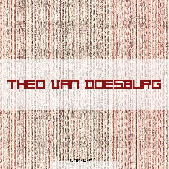 Theo Van Doesburg example